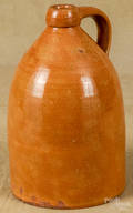 MidAtlantic redware jug