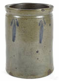 Virginia stoneware crock 19th c