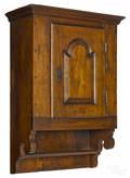 Chester County Pennsylvania walnut hanging cupboard ca 1780