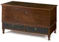 Pennsylvania sponge decorated blanket chest