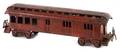 Wilkins cast iron floor train BaggageExpressUS Mail car
