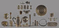 Miscellaneous sterling silver tablewares