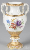 Meissen porcelain vase