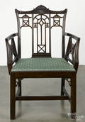 Chinese Chippendalestyle armchair