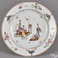 Chinese export porcelain plate 18th c