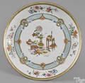 Chinese export porcelain shallow dish 18th c