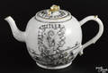 Chinese export porcelain Ascension teapot ca 1745