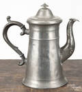 Connecticut pewter coffee pot