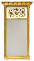 Federal giltwood mirror