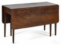 Federal cherry drop leaf dining table