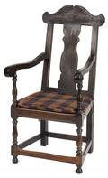 William  Mary cherry armchair