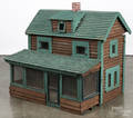 Large painted doll house