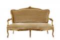 Louis XV Style Giltwood  Mohair Sofa 19th C