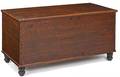 Pennsylvania painted pine blanket chest