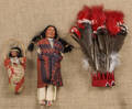 Two Skookum Native American dolls