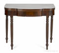 Pennsylvania Sheraton mahogany card table