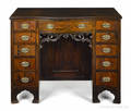 Rosewood kneehole desk