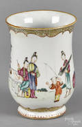 Chinese export porcelain mug