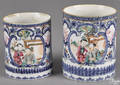 Two Chinese export porcelain mugs early 19th c