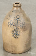 New York twogallon stoneware jug