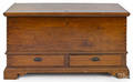 Pennsylvania Chippendale walnut blanket chest ca 1800