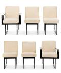 Set of 6 Dining Chairs Attr to Vladimir Kagan