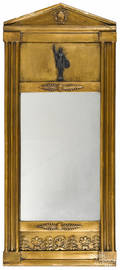 Continental giltwood mirror