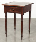 Pennsylvania painted poplar onedrawer stand