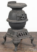 Grey Iron cast iron toy pot belly stove