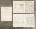Two Pennsylvania handwritten letters regarding legal matters of money owed