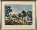 Currier and Ives color lithograph