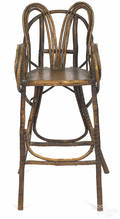 Adirondack twig highchair ca 1900