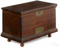 Miniature Pennsylvania walnut blanket chest