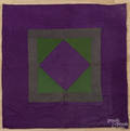 Pennsylvania Amish diamond in a square youth quilt