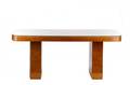 Art Deco Birds Eye Maple Dining Table Epstein