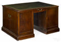 George IV mahogany partners desk late 18th c