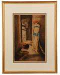 Louis Icart Salome Pencil Signed Etching