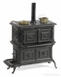 Cast iron toy stove
