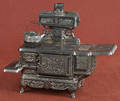 J  E Stevens Co cast iron and nickel  Rival  toy stove