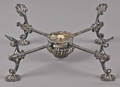 Georgian silver dish cross 17641765