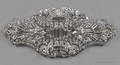 Art Deco platinum pin