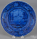 Historical blue Staffordshire
