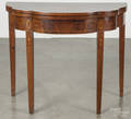 Maryland Hepplewhite mahogany card table ca 1800