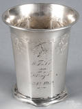 Judaic silver cup