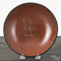 Pennsylvania redware plate