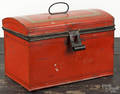 Pennsylvania red toleware document box