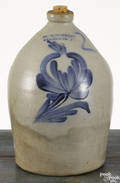 Pennsylvania twogallon stoneware jug 19th c