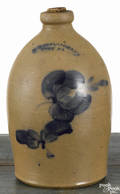Pennsylvania stoneware jug 19th c