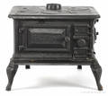 Abendroth Bros cast iron  Uncle Sam Jr  toy stove