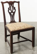 George III beech dining chair